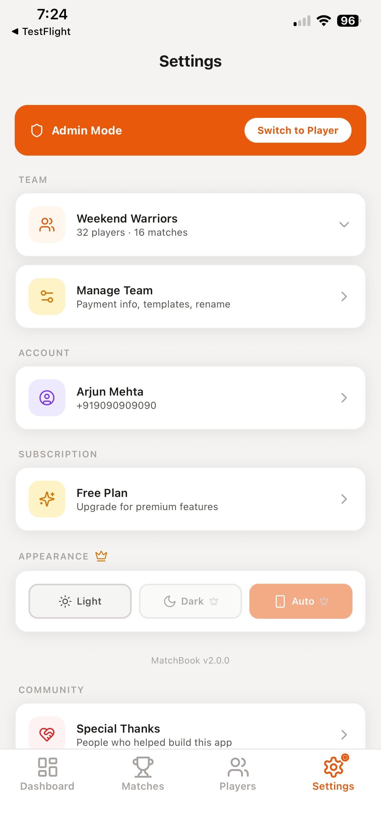 MatchBook Pro screenshot 10