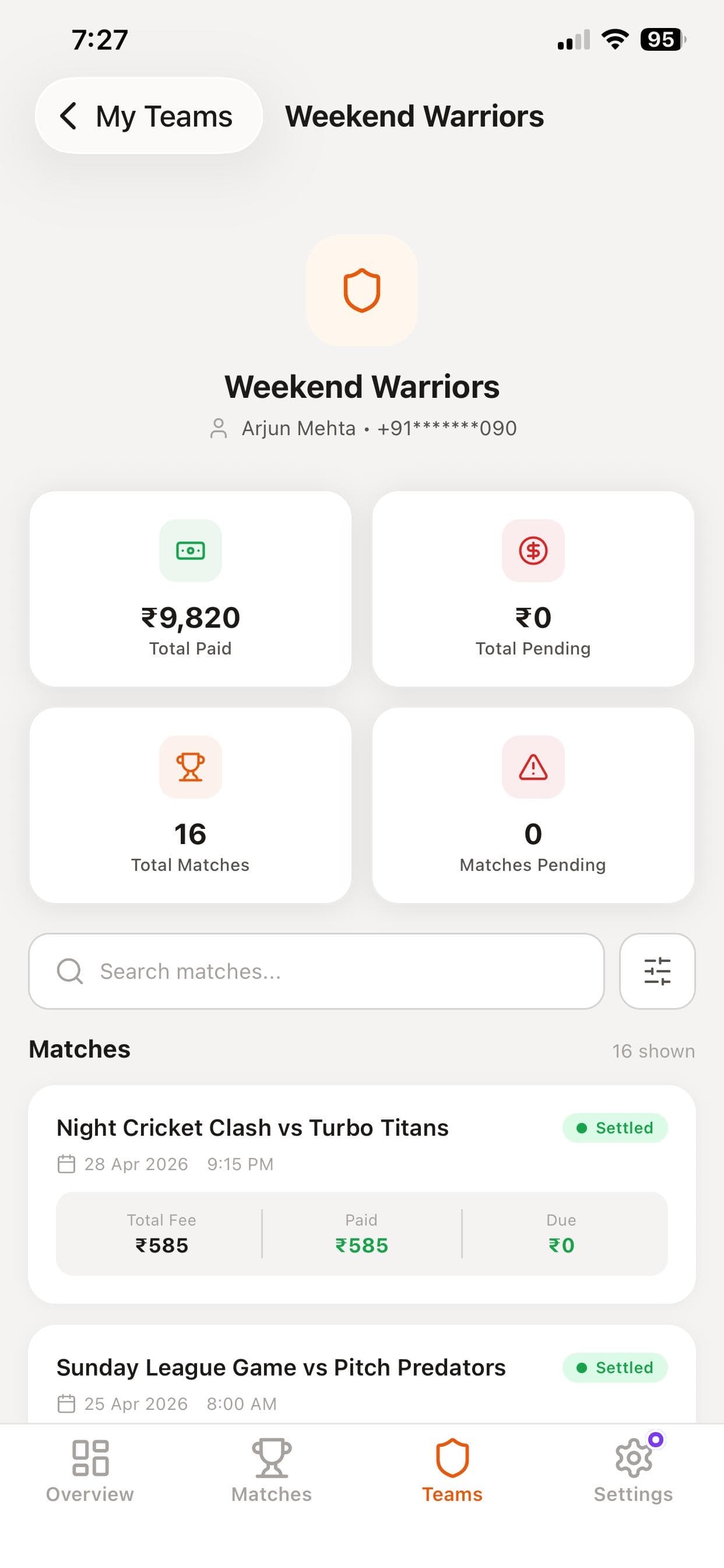 MatchBook Pro screenshot 6