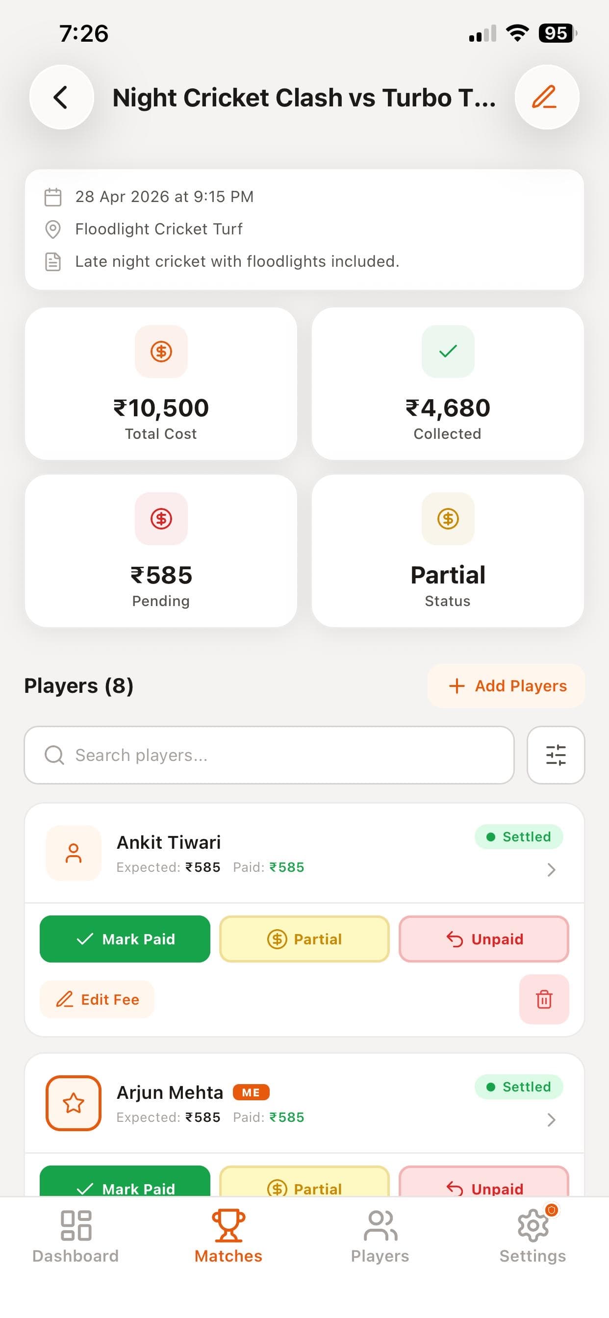 MatchBook Pro screenshot 7