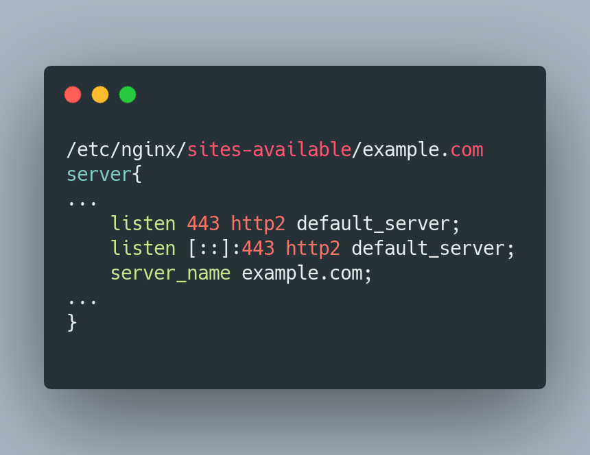 Use HTTP/2 instead of HTTP